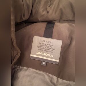 Diadora khaki winter coat
